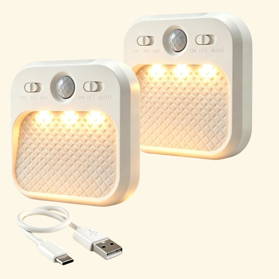 Selma – Intelligent LED-nattlampa med rörelsesensor och varmt sken