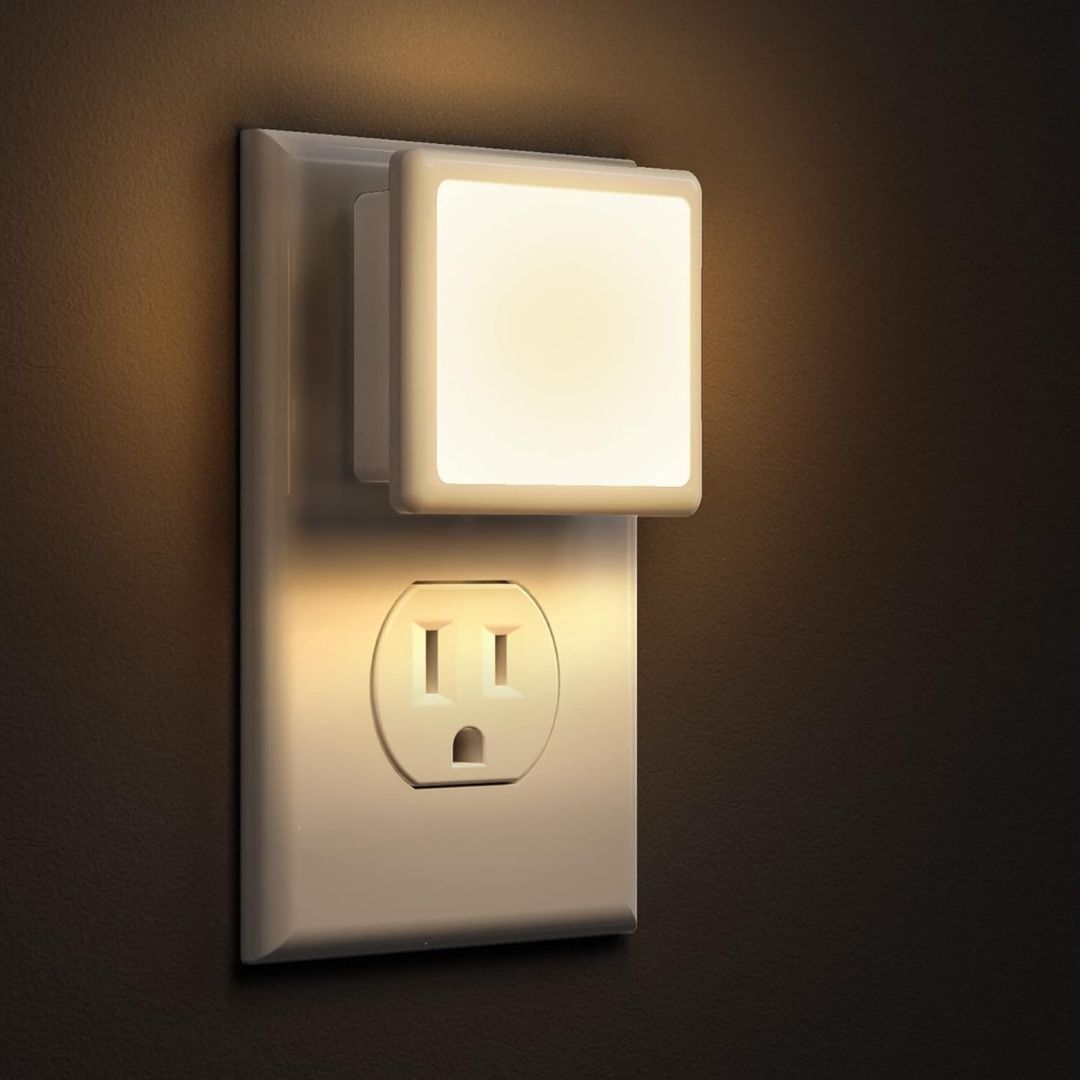 Agnes – Kompakt och energieffektiv LED-nattlampa med skymningssensor