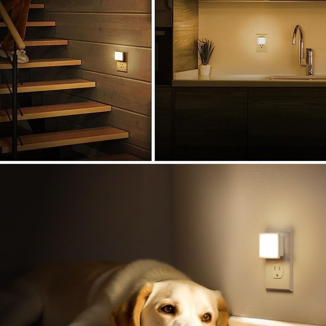 Agnes – Kompakt och energieffektiv LED-nattlampa med skymningssensor